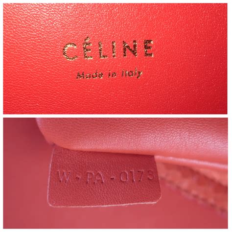 how to spot a fake vintage celine bag|celine bag authenticity check.